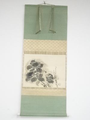 掛軸　佐野光穂作「芙蓉」　絹本共箱塗二重箱入 ネットショップ圭 netshop Kei | 古美術・骨董・茶道具・書画の販売サイト